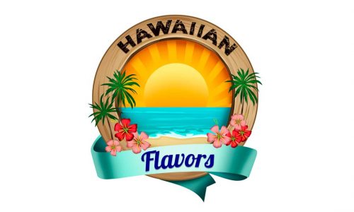 1 Litro de Concentrado de frutas para raspadinhas e soda italiana - Marca Hawaiian Flavors